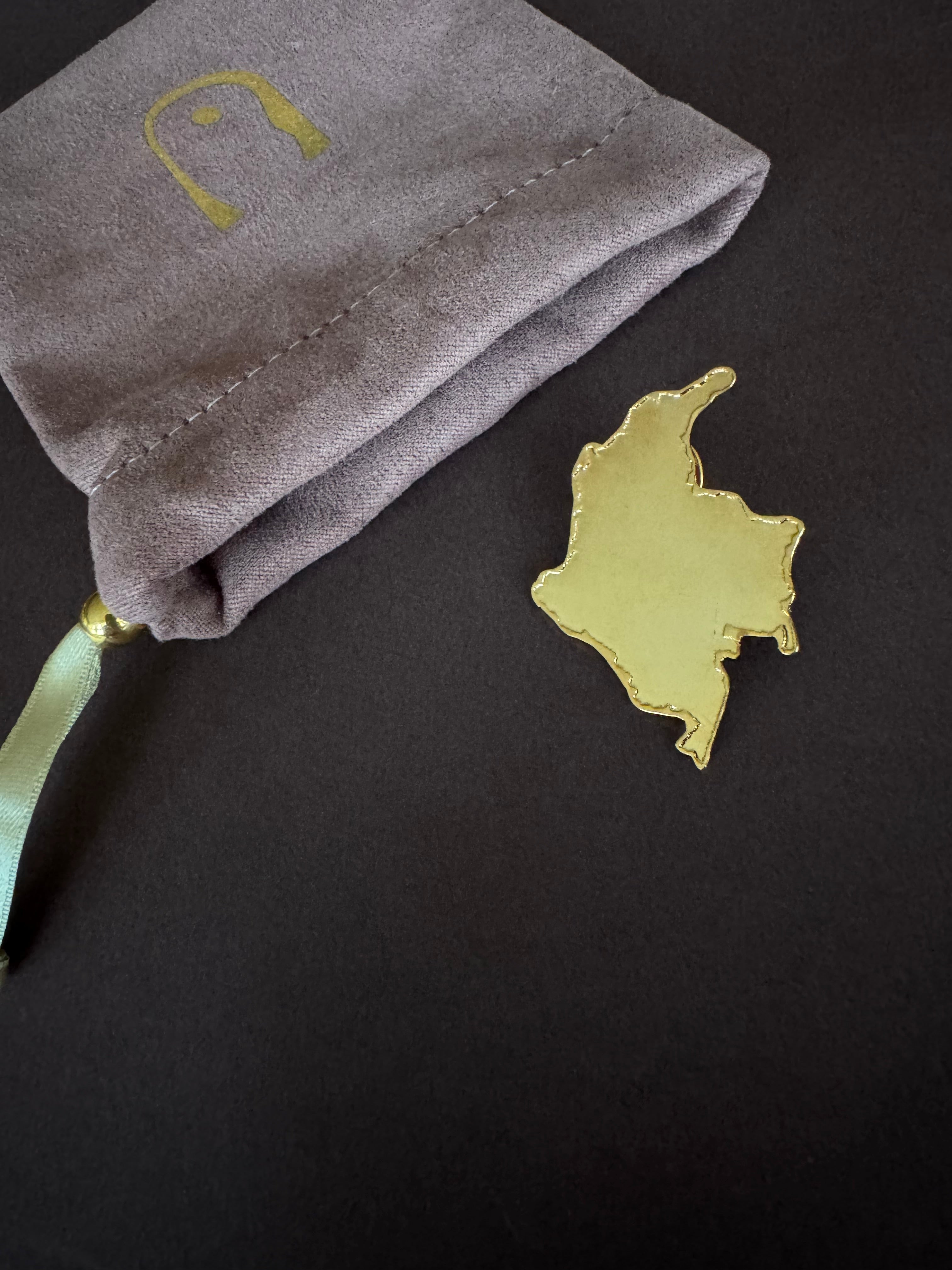 I AM COLOMBIA BROOCH