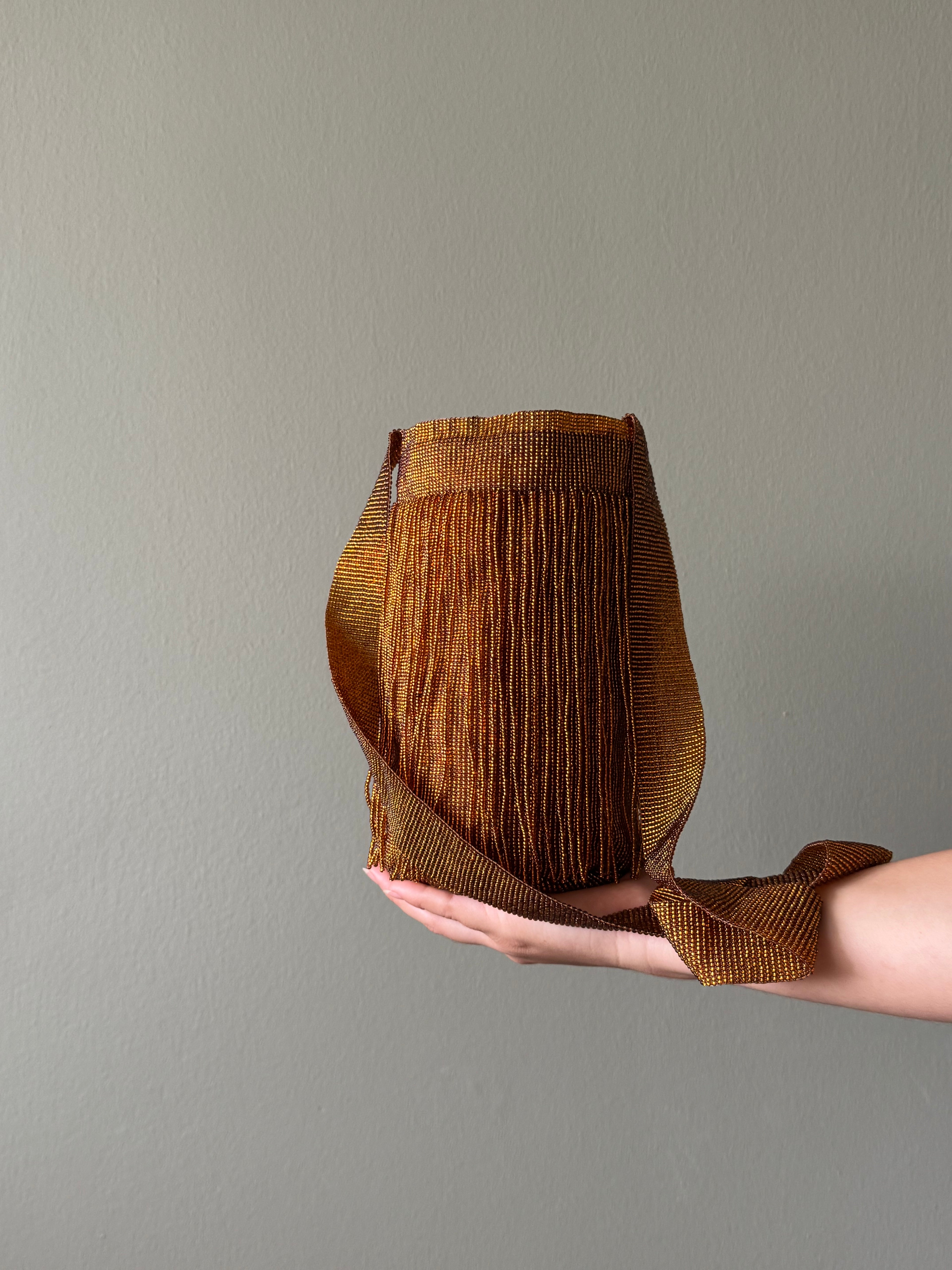 BROWN RAIN BAG